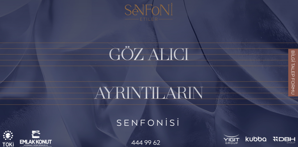 Senfoni Etiler Projesi Ön Talep
